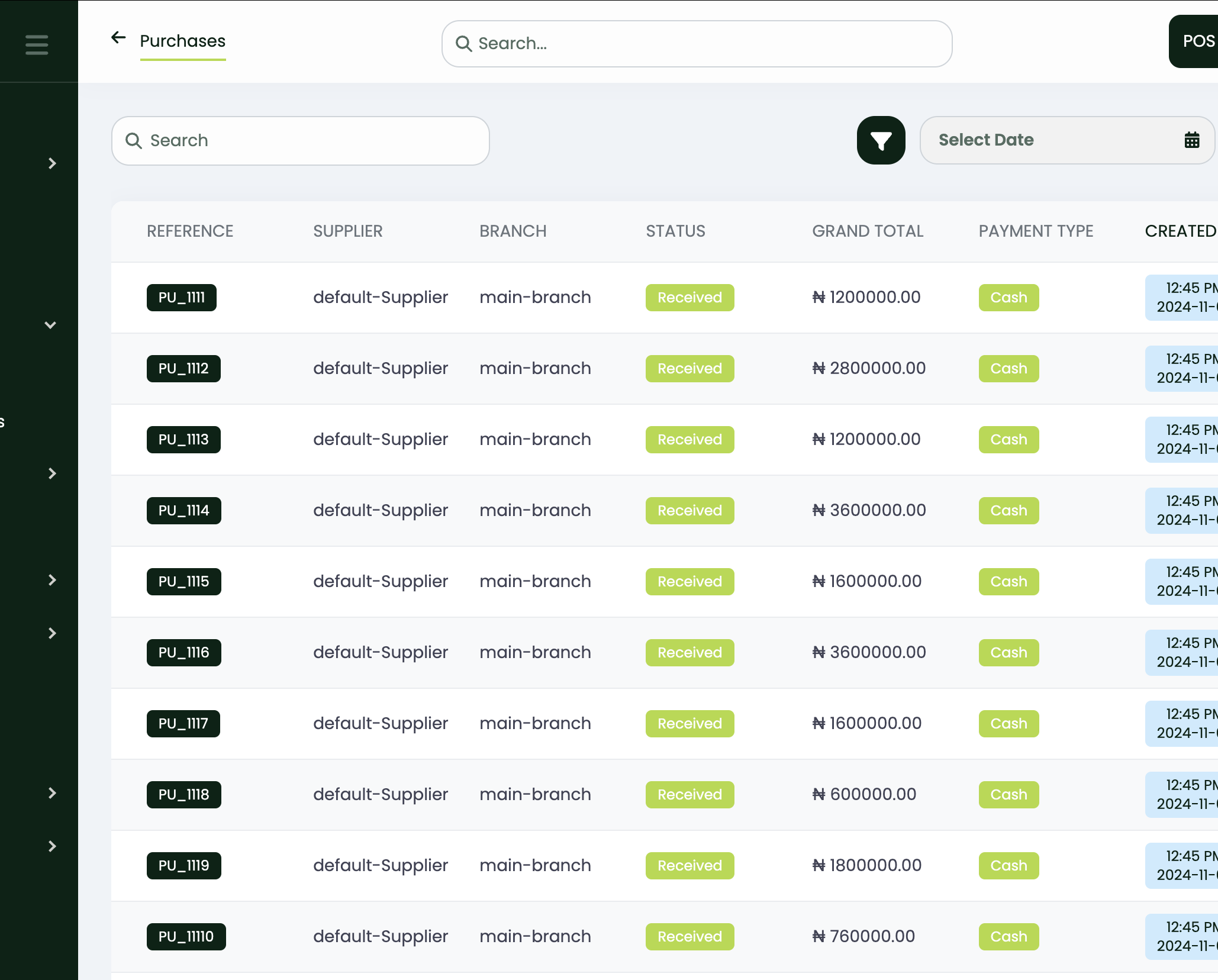 Order History & Trends